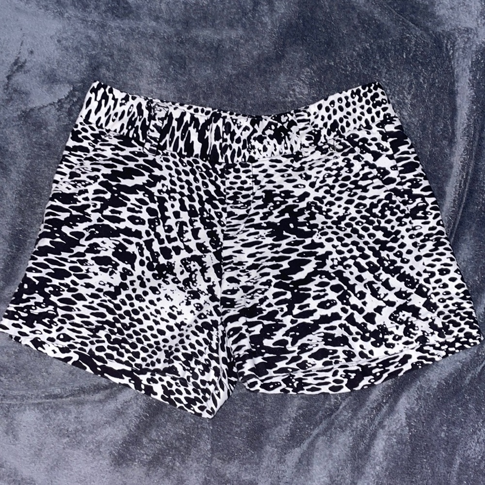 Calvin Klein animal print shorts size 2